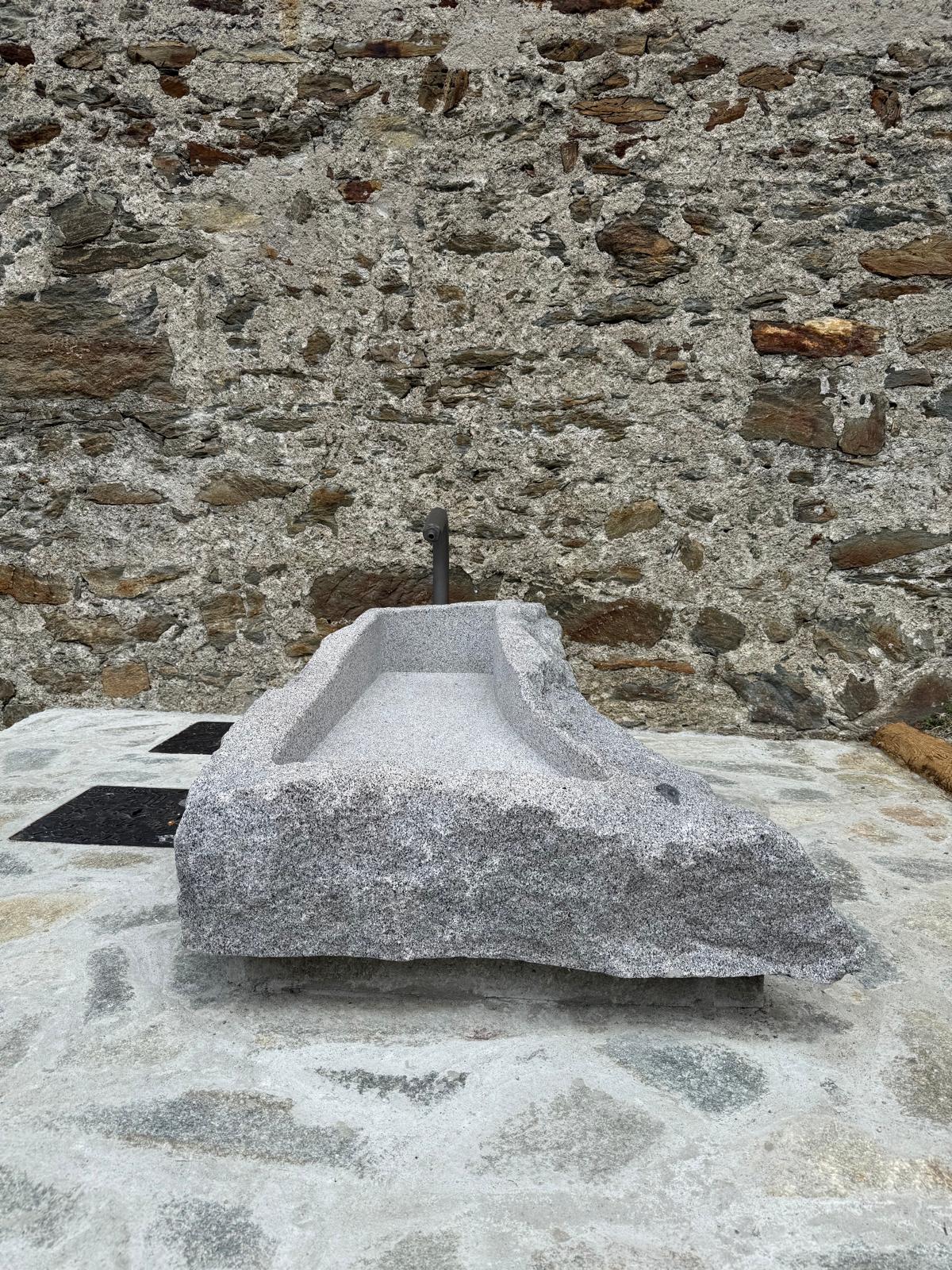 Fontana in pietra
