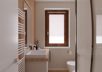 Render interni nuove costruzioni zona San Michele Ivrea TO