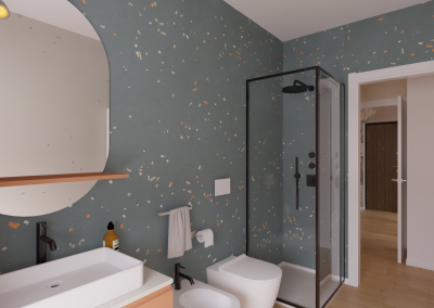 Render interni nuove costruzioni zona San Michele Ivrea TO