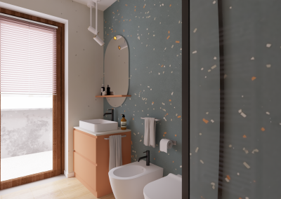 Render interni nuove costruzioni zona San Michele Ivrea TO