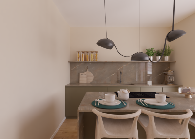 Render interni nuove costruzioni zona San Michele Ivrea TO