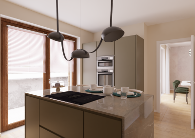 Render interni nuove costruzioni zona San Michele Ivrea TO