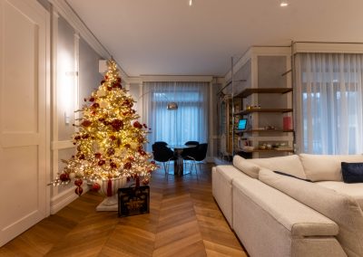 Ristrutturazione di una villa a Ivrea atmosfera natalizia